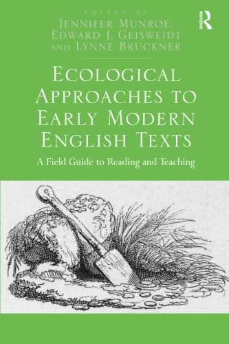 Stock image for Ecological Approaches to Early Modern English Texts for sale by Chiron Media