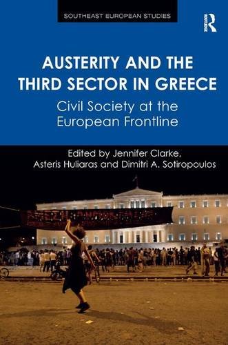 Imagen de archivo de Austerity and the Third Sector in Greece: Civil Society at the European Frontline a la venta por Revaluation Books