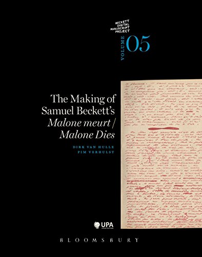 Imagen de archivo de The Making of Samuel Beckett's Malone Dies / Malone Meurt a la venta por Revaluation Books