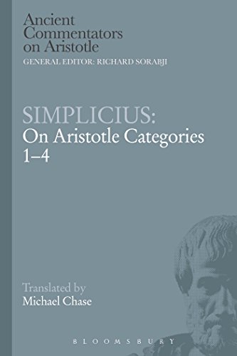 Stock image for Simplicius On Aristotle Categories 14 Ancient Commentators on Aristotle for sale by PBShop.store US
