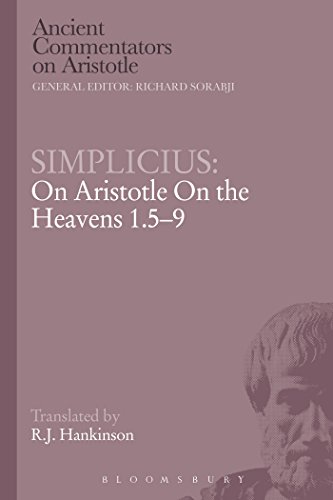 Stock image for Simplicius: On Aristotle on the Heavens 1.5-9 for sale by Chiron Media