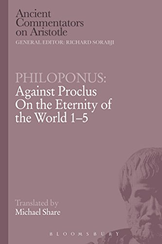 Stock image for Philoponus: Against Proclus on the Eternity of the World 1-5 for sale by Chiron Media