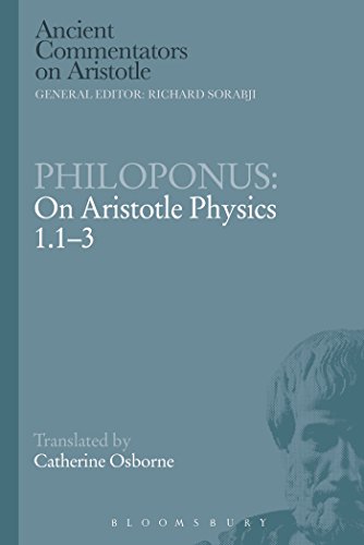 9781472557698: Philoponus: On Aristotle Physics 1.1-3 (Ancient Commentators on Aristotle)