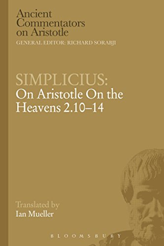 Stock image for Simplicius: On Aristotle on the Heavens 2.10-14 for sale by Chiron Media