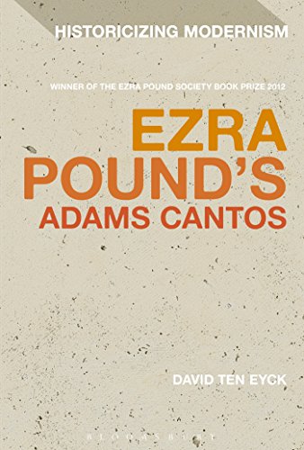 Beispielbild fr Ezra Pounds Adams Cantos (Historicizing Modernism) zum Verkauf von Reuseabook
