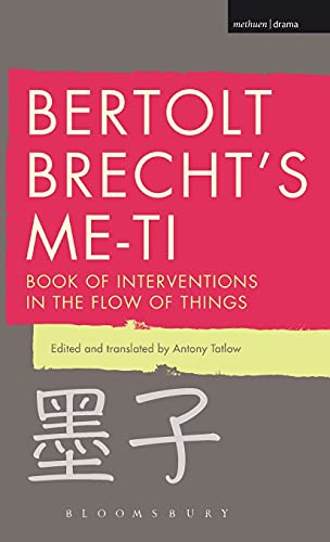 Stock image for Bertolt Brecht's Meti Book of Interventions in the Flow of Things for sale by PBShop.store US