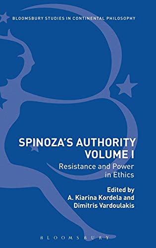 Beispielbild fr Spinoza's Authority Volume I: Resistance and Power in Ethics (Bloomsbury Studies in Continental Philosophy) zum Verkauf von Antiquariaat Spinoza
