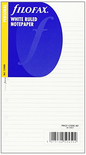 Beispielbild fr Filofax Personal White Ruled Notepaper R zum Verkauf von GreatBookPrices