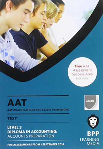 9781472709011: AAT Accounts Preparation: Study Text