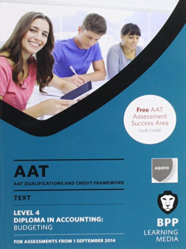 9781472709059: AAT Budgeting: Study Text