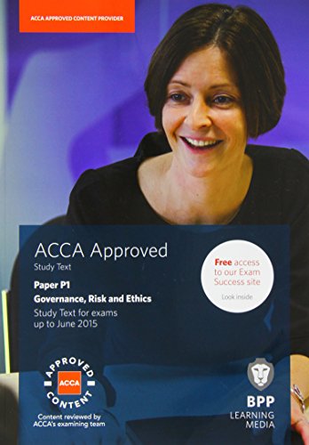 9781472710857: ACCA P1 Governance, Risk and Ethics: Study Text