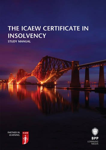 9781472740038: ICAEW Certificate in Insolvency: Study Text