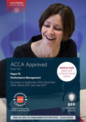 9781472744227: ACCA F5 Performance Management: Study Text