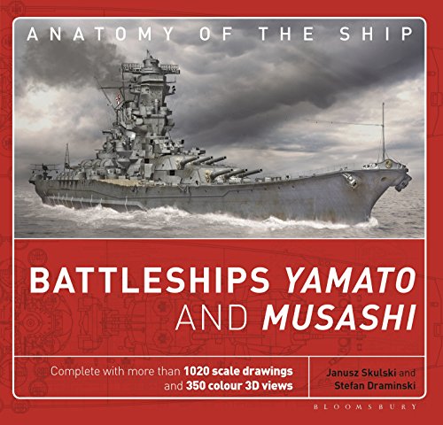 Beispielbild fr Battleships Yamato and Musashi Anatomy of The Ship zum Verkauf von PBShop.store US