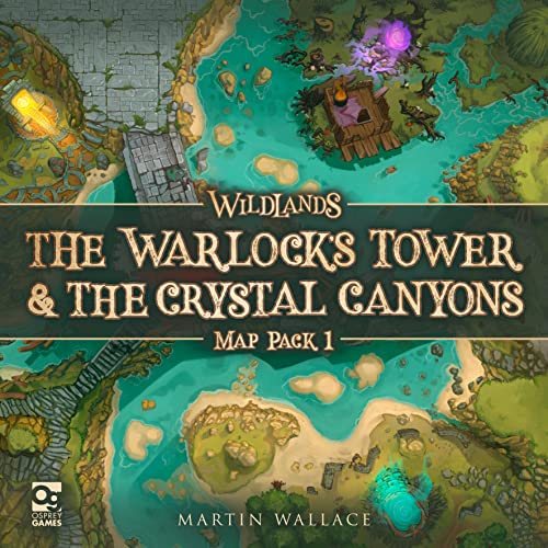 Beispielbild fr Wildlands: Map Pack 1: The Warlock  s Tower & The Crystal Canyons zum Verkauf von WorldofBooks