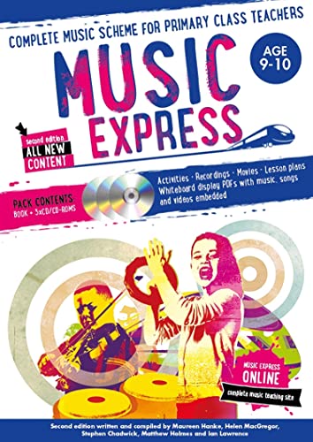 Beispielbild fr Music Express: Age 9-10 (Book + 3CDs + DVD-ROM): Complete music scheme for primary class teachers zum Verkauf von WorldofBooks