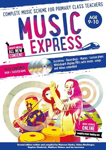 9781472900210: Music Express: Age 9-10 (Book + 3CDs + DVD-ROM): Complete music scheme for primary class teachers