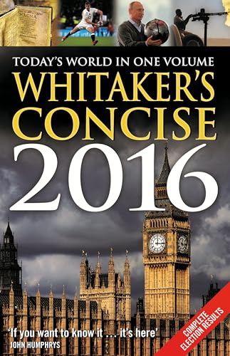 Stock image for Whitaker's Concise 2016 for sale by Better World Books Ltd