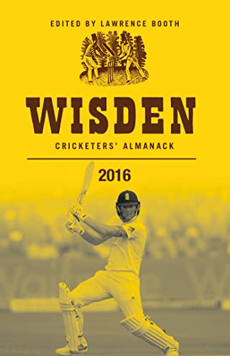 Imagen de archivo de Wisden Cricketers' Almanack 2016 a la venta por ThriftBooks-Atlanta