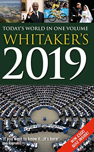 Imagen de archivo de Whitaker's 2019 a la venta por Better World Books