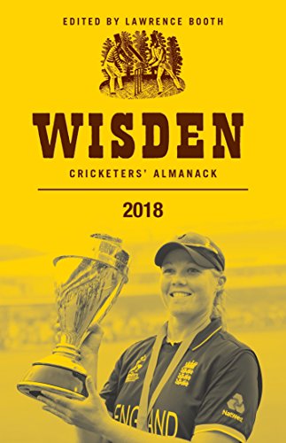 Stock image for Wisden Cricketers' Almanack 2018 for sale by SecondSale