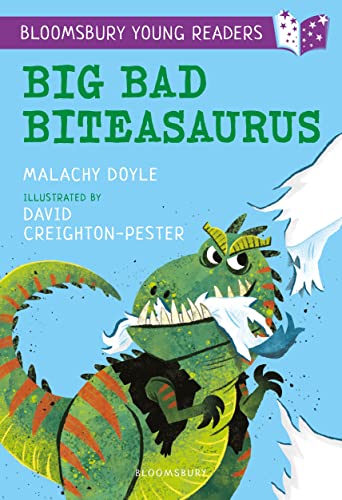 Beispielbild fr Big Bad Biteasaurus: A Bloomsbury Young Reader: Purple Book Band (Bloomsbury Young Readers) zum Verkauf von WorldofBooks