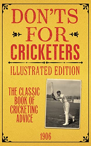 Imagen de archivo de Don'ts for Cricketers a la venta por Blackwell's