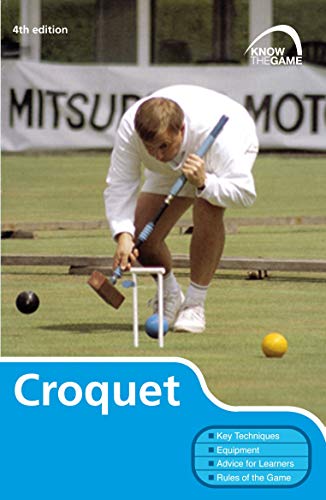 Stock image for Croquet (Know the Game) for sale by WorldofBooks