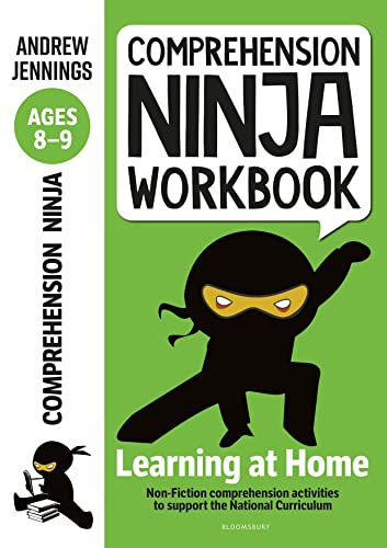 Stock image for Comprehension Ninja Workbook for Ages 8-9: Comprehension activities to support the National Curriculum at home for sale by WorldofBooks