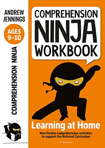 Imagen de archivo de Comprehension Ninja Workbook for Ages 910 Comprehension activities to support the National Curriculum at home a la venta por PBShop.store US