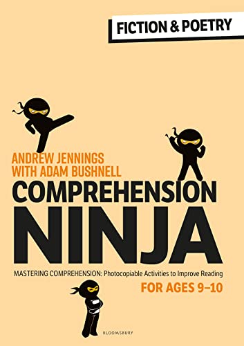 Beispielbild fr Comprehension Ninja for Ages 9-10: Fiction & Poetry: Comprehension worksheets for Year 5 zum Verkauf von WorldofBooks