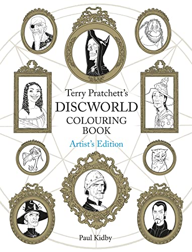 Imagen de archivo de Terry Pratchett's Discworld Colouring Book: Artist's Edition (Artist Edition) a la venta por WorldofBooks