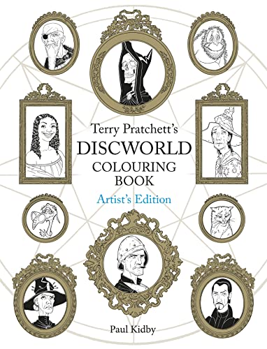 Stock image for Terry Pratchett's Discworld Colouring Book: Artist's Edition (Artist Edition) for sale by WorldofBooks