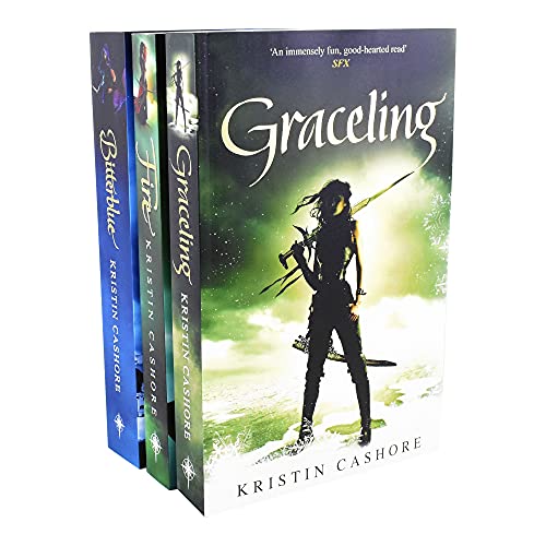 Imagen de archivo de Graceling Realm Series 3 Books Complete Collection Set by Kristin Cashore (Graceling, Fire Bitterblue) a la venta por GoldBooks