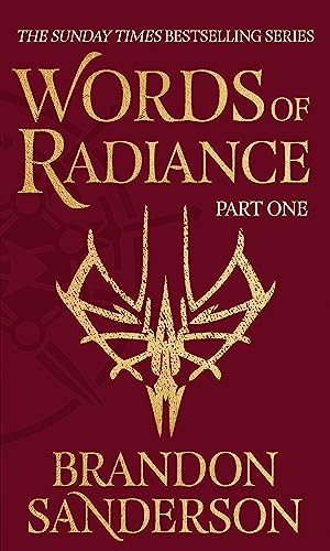 The Stormlight Archive Series 6 Books Collection Set by Brandon Sanderson  (Words of Radiance Part 1 & 2, The Way of Kings Part 1 & 2 & Oathbringer  Part 1 & 2): Brandon Sanderson: 9789123988624: : Books