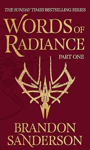 9781473233300: Words of Radiance Part One: The Stormlight Archive Book Two