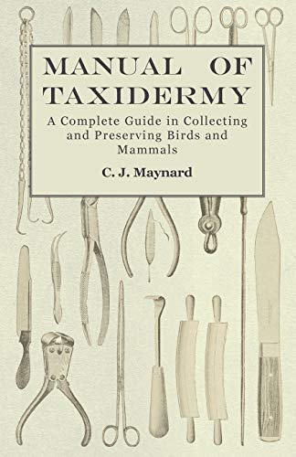 Stock image for Manual of Taxidermy - A Complete Guide in Collecting and Preserving Birds and Mammals for sale by Chiron Media