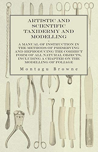 Stock image for Artistic and Scientific Taxidermy and Modelling - A Manual of Instruction in the Methods of Preserving and Reproducing the Correct Form of All Natural for sale by Chiron Media