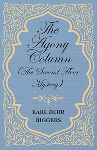 Stock image for The Agony Column (The Second Floor Mystery) for sale by Chiron Media