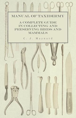 Beispielbild fr Manual of Taxidermy - A Complete Guide in Collecting and Preserving Birds and Mammals zum Verkauf von Buchpark