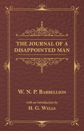 Stock image for The Journal of a Disappointed Man for sale by PBShop.store US