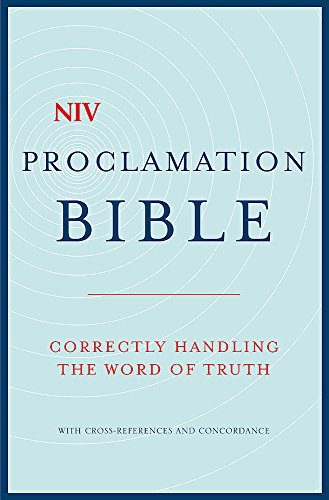 Stock image for NIV Compact Proclamation Bible: Correctly Handling the Word of Truth (New International Version) for sale by WorldofBooks