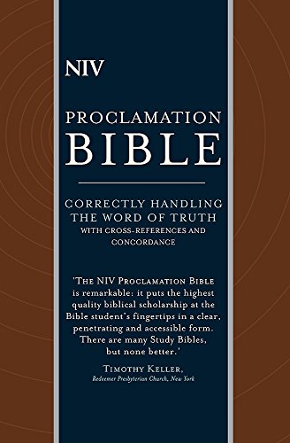 9781473607637: NIV Compact Proclamation Bible: Leather (New International Version)