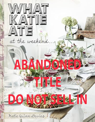 Imagen de archivo de What Katie Ate At The Weekend a la venta por MusicMagpie