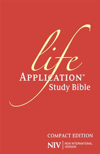 Imagen de archivo de NIV Compact Life Application Study Bible (Anglicised): Hardback (New International Version) a la venta por WorldofBooks