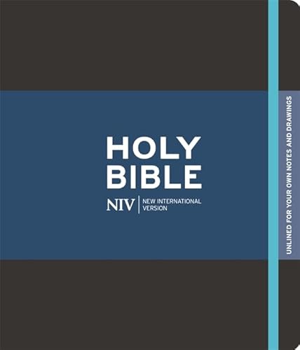 9781473639911: NIV Black Journalling Bible with Unlined Margins (New International Version)