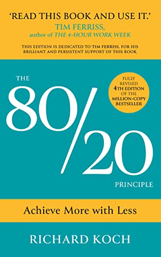 9781473656871: THE 80/20 PRINCIPLE ( Updated 20th Anniversary Edtn.) [Paperback] [Jan 01, 2017] RICHARD KOCH