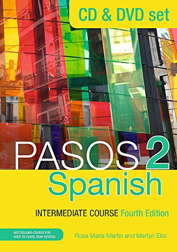 Stock image for Pasos 2 (Fourth Edition): Spanish Intermediate Course: CD & DVD Pack for sale by GF Books, Inc.