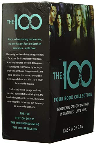 9781473689978: Kass Morgan 100 Series Lot de 4 livres de collection The 100, The 100: Day 21, Homecoming, Rebellion)