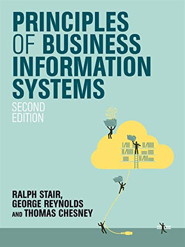 Imagen de archivo de Principles of Business Information Systems a la venta por Brit Books